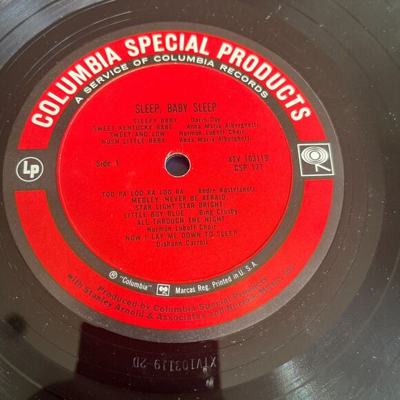 Sleep, Baby Sleep Vintage Vinyl LP Columbia 1965 PET Milk CSP 177 - Picture 2 of 7